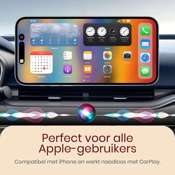 Morelia® Premium Draadloos 2 in 1 CarPLay