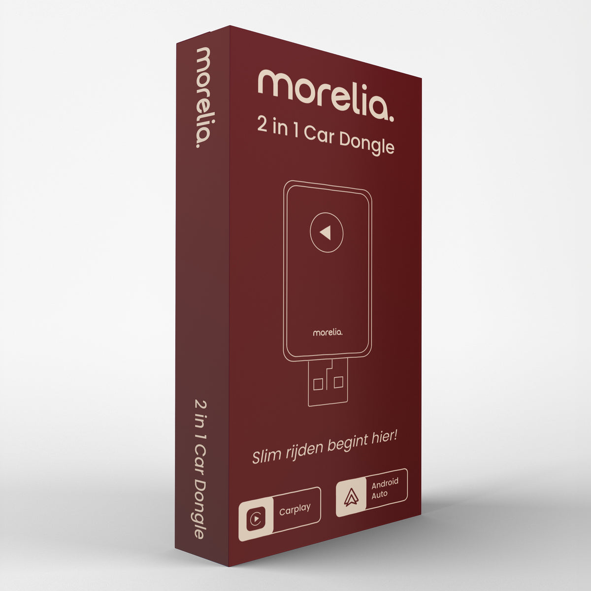 Morelia® Premium Draadloos 2 in 1 CarPlay
