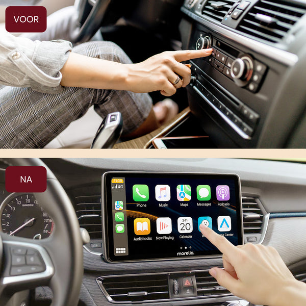 Morelia® Carplay Scherm - 7 inch - Geschikt Voor Apple & Android