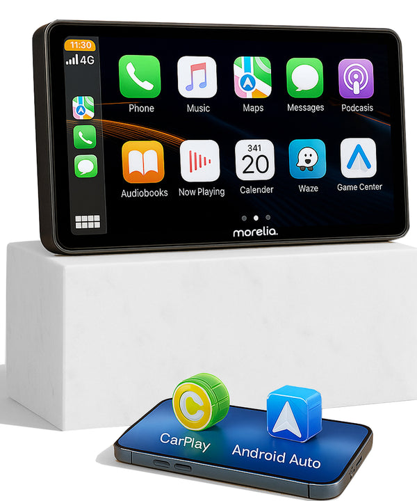 Morelia® Carplay Scherm - 7 inch - Geschikt Voor Apple & Android